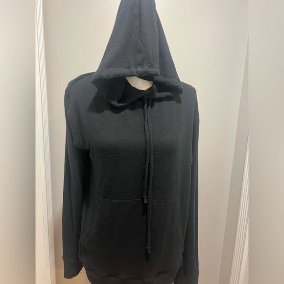 Chaser women's black long sleeve hoodie with kangaroo pocket size large - Picture 6 of 9